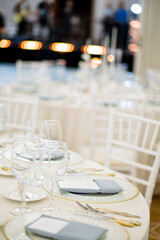 Beautiful decoration of the wedding holiday