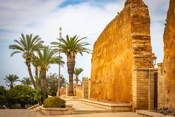 Zelfklevend Fotobehang ruins of the ancient city, medina, rabat, morocco, north africa,  © Andrea Aigner