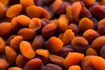 dried apricots, a traditional preserved food, healthy fruit