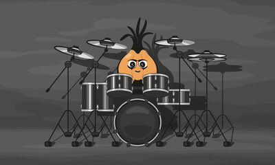 onion drummer