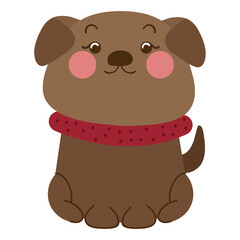brown dog icon