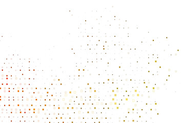 Light Orange vector template with square style.