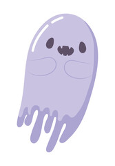 cute ghost isolated icon