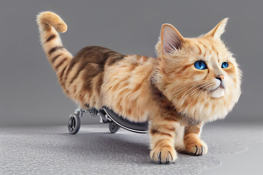 Wheels for disabled cats hotsell