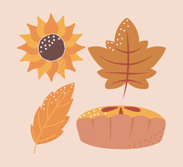 thanksgiving, icon collection