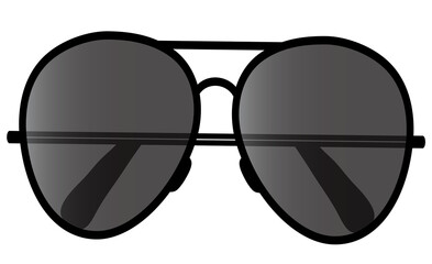 Sunglasses png illustration, icon, sign, symbol, infographic, pictograph, logo or sticker. Black...