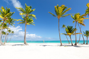 Juanillo beach, Dominican Republic. Luxury travel destination
