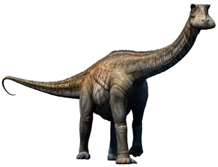 Nigersaurus from the Cretaceous era 3D illustration	