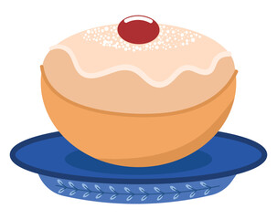 donut icon isolated
