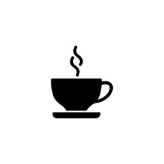 coffee cup icon vector illustration. cup a coffee sign and symbol