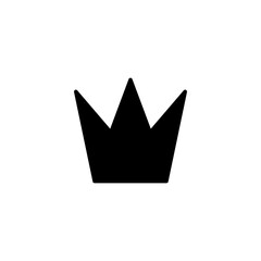 Crown icon vector illustration. crown sign and symbol