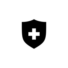 Health insurance icon vector illustration. Insurance document sign and symbol