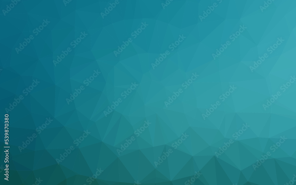 Wall mural light blue vector blurry triangle pattern.