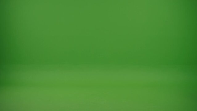 Young Disappointed Bearded Man in White Shirt and Shorts with Travel Backpack Holding Tickets,Confused Looking Around and Going Back in Hurry on Green Screen,Chroma Key.Travel and Adventure Concept