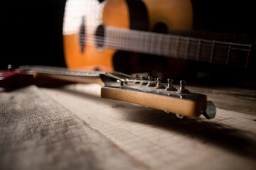 Guitar repair for guitar maintenance and repair. Guitar production.