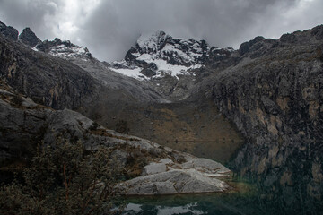 mountain in the andean