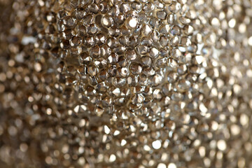  background in bronze tones with copy space.Wallpaper metallic grainy texture.