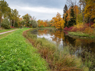 Alexander Park (Tsarskoye Selo). Lansky Pond.