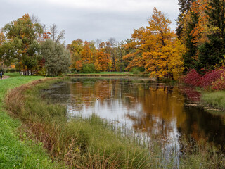 Alexander Park (Tsarskoye Selo). Lansky Pond.