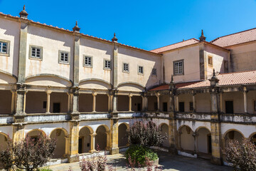 Obraz premium Medieval Templar castle in Tomar