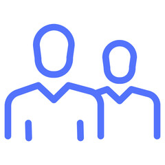 people group team community person line icon