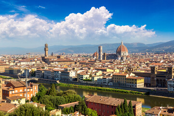 Panoramic view of Florence