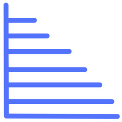 analysis bar bar chart chart histogram line icon - obrazy, fototapety, plakaty