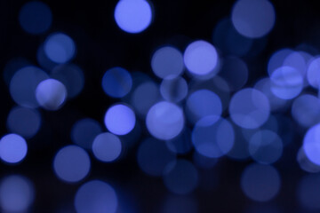 다채로운 조명 보케 이미지