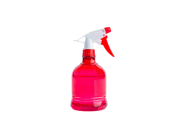 spray bottle isolated on transparent background