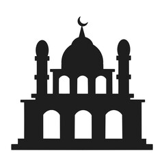 Mosque silhouette