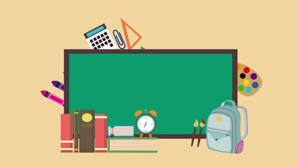 Back to school, stationaries and school essentials