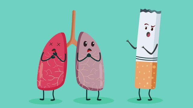 Smoking or being with a cigarette causes cancer