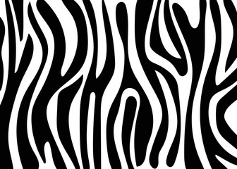 vector seamless zebra skin pattern texture.