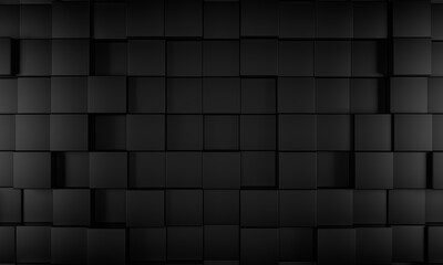 Naklejka premium Abstract 3d render, modern geometric background, graphic design