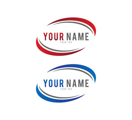 Vector Abstract Swoosh Logo