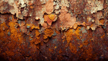 Rust and Oxidized Metal Background