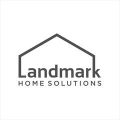 Landmark home solutions logo design ideas