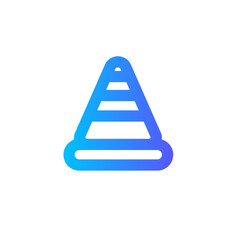 cone gradient icon