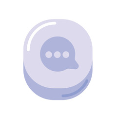 chat bubble social media