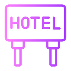 signage gradient icon