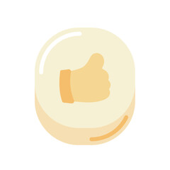 hand like social media