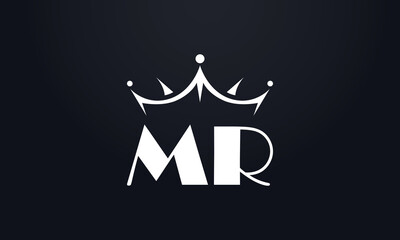 King crown logo design vector and extra bold queen symbol