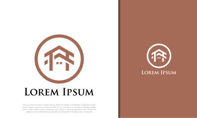 Real Estate Logo. Luxury Logo. Construction Architecture Building Logo Design Template Element.
