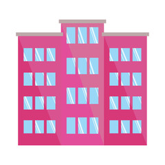 Obraz premium flat building vector