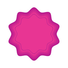 Marketing Label flat