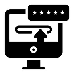 Icon Rating With Style Glyph