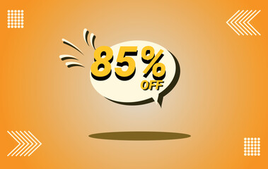 85% discount balloon banner vector eps 10 banner ad template memphis shaped offer business