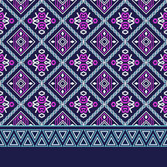 Geometric Ethnic pattern a
Abstract African Indian Indonesian design Paisley Seamless pattern for fabric print cloth dress carpet curtains rug Sarong navy blue background 