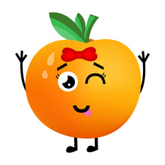 Cute Orange Character