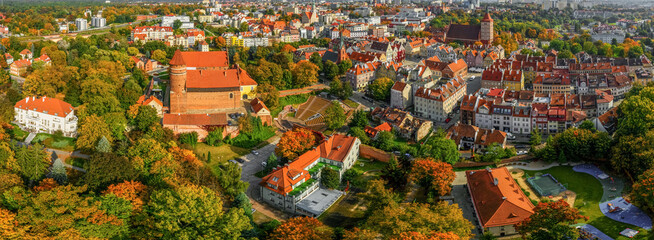 Jesienna panorama Olsztyna